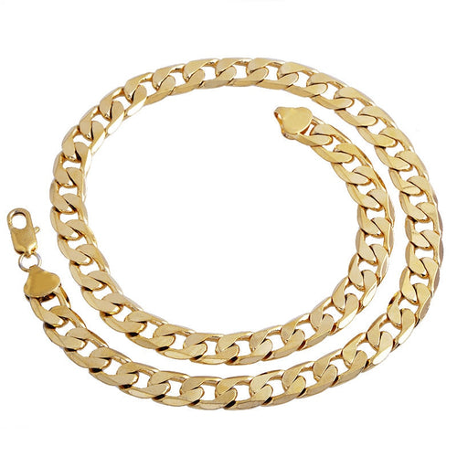 24inch 7mm Gold Color Necklace