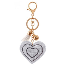 Load image into Gallery viewer, Heart Keychain