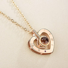 Load image into Gallery viewer, Rose Gold Silver I love You