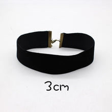 Load image into Gallery viewer, Black Velvet Choker
