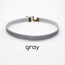 Load image into Gallery viewer, Black Velvet Choker